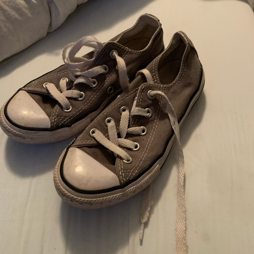 Kids Gray Converse Size 13